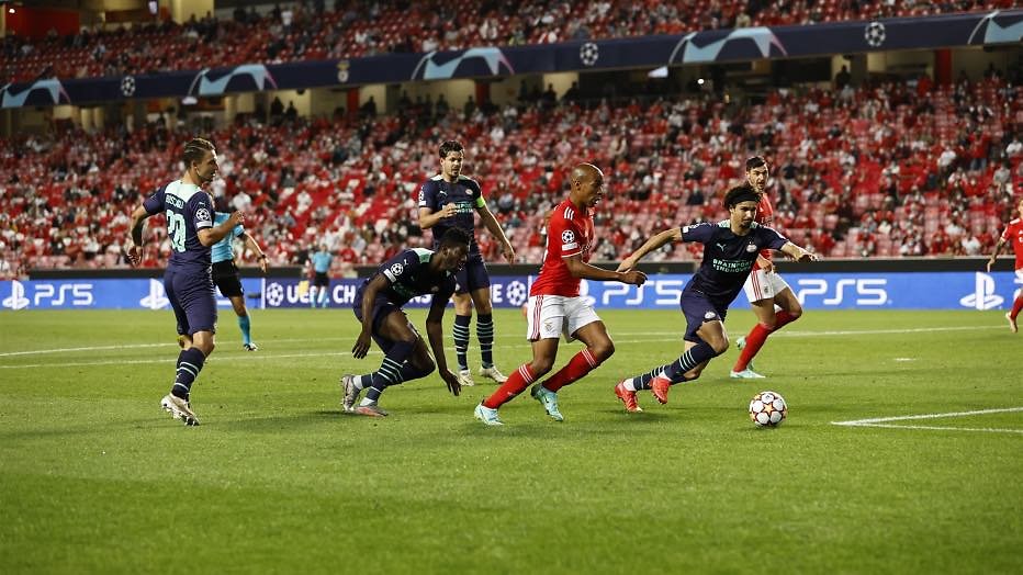 PSV, Benfica, Champions League PSV, Benfica, Champions League