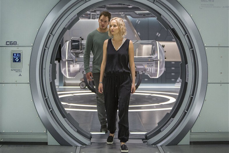 Ruimtereis met Jennifer Lawrence en Chris Pratt Ruimtereis met Jennifer Lawrence en Chris Pratt