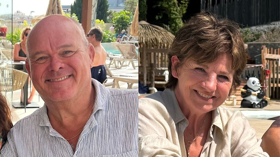 Paul de Leeuw en Martine van Os