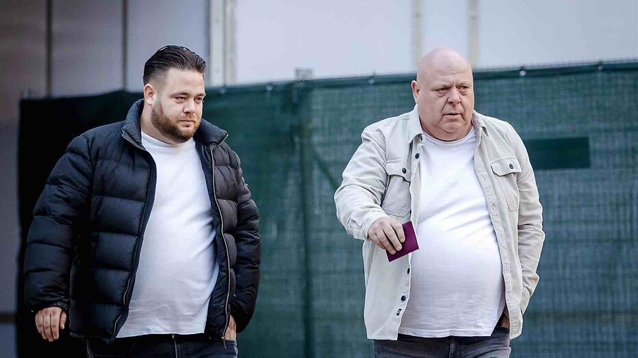 Peter Gillis en zoon Mark