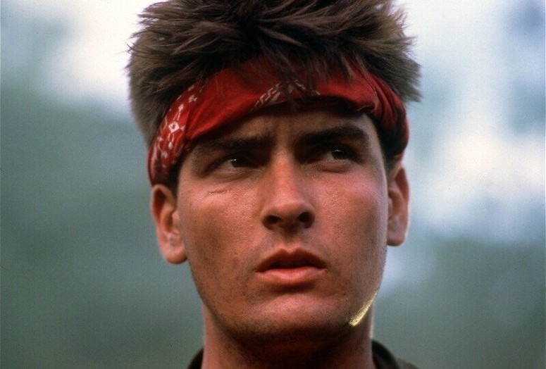 Charlie Sheen in Vietnam Charlie Sheen in Vietnam