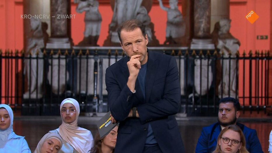 Herman van der Zandt in het Pointer verkiezingsdebat.