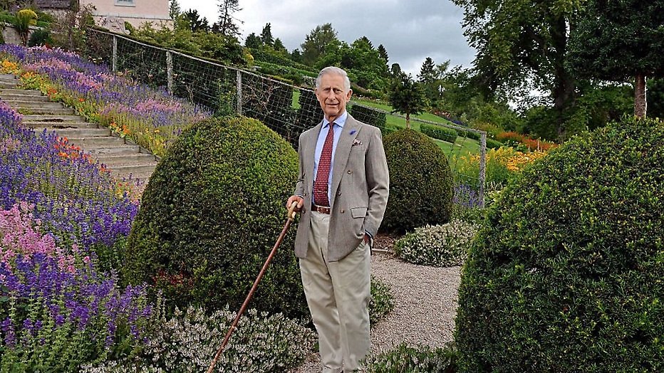 Prins Charles te gast in Brits tuinprogramma