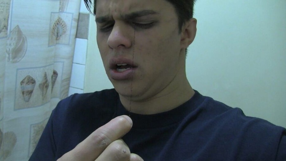 Andrew Jacobs als Jesse in Paranormal Activity: The Marked Ones Andrew Jacobs als Jesse in Paranormal Activity: The Marked Ones