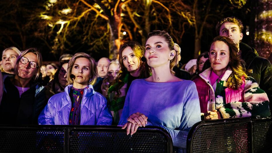 Beelden van The Passion 2026 met Stijn Fransen, Roxeanne Hazes en Anouk Maas.