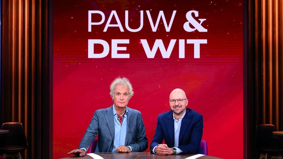Jeroen Pauw en Tim de Wit presenteren samen rondom de verkiezingen.