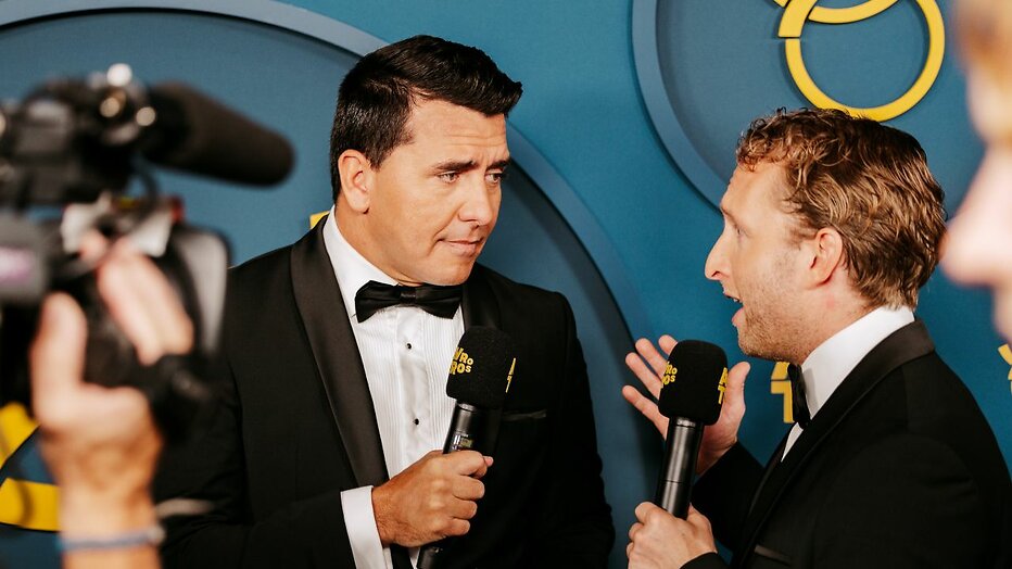 Jan Smit en Peter Pannekoek voor Gouden Televizier-Ring Jan Smit en Peter Pannekoek voor Gouden Televizier-Ring