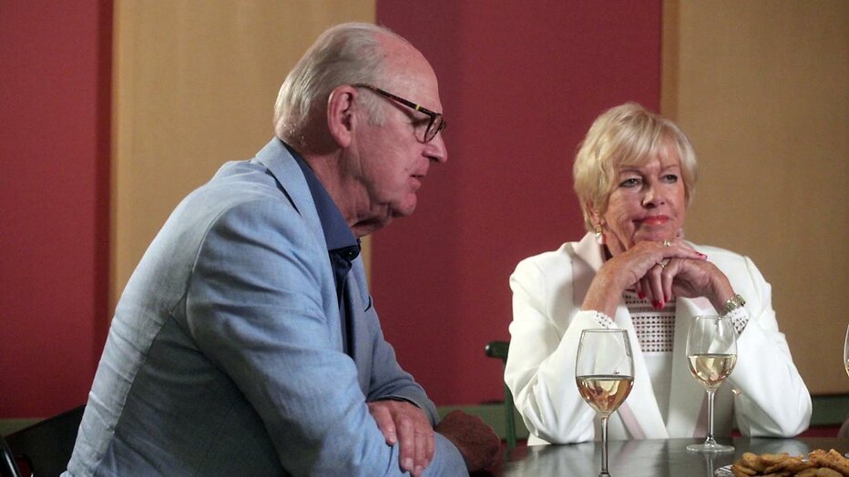 Philip Freriks en Ria Valk in In de Voetsporen van de Jaren 80