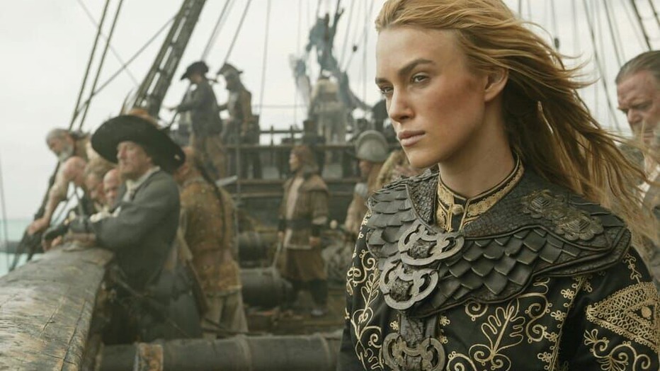 Keira Knightley in Pirates of the Caribbean: At World's End Keira Knightley in Pirates of the Caribbean: At World's End