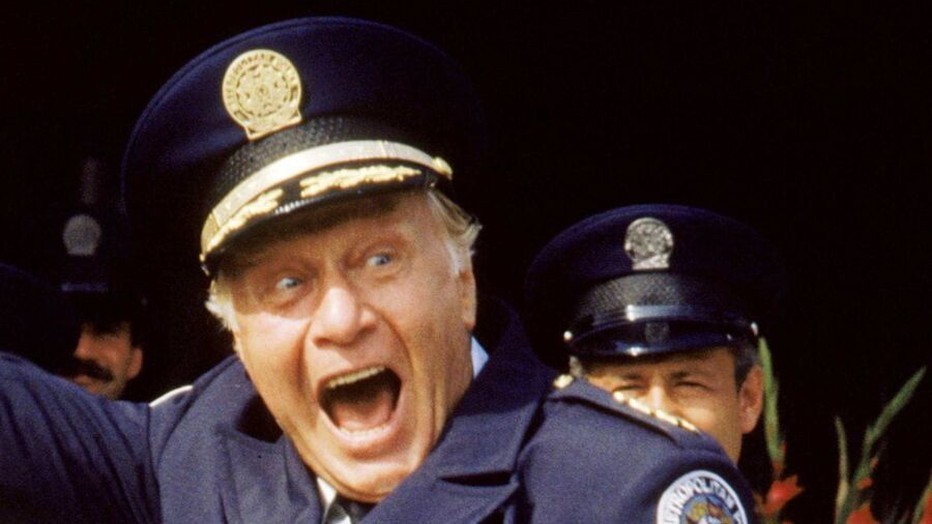 George Gaynes in Police Academy 3: Back in Training