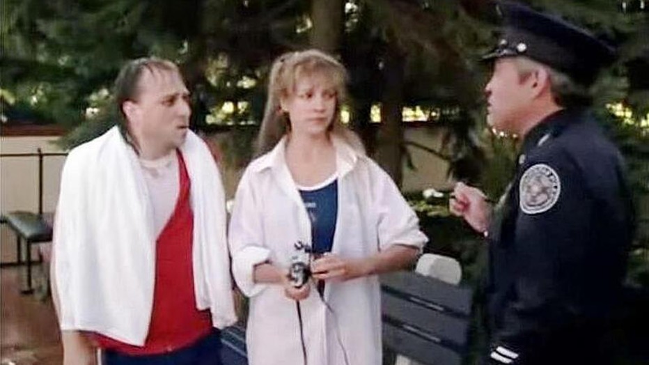 Meer blauw op straat