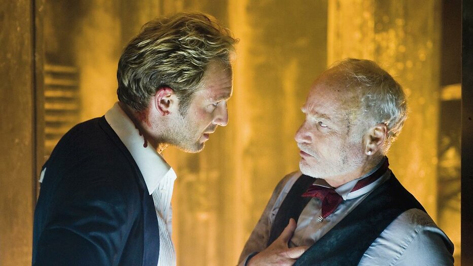 Josh Lucas en Richard Dreyfuss in Poseidon Josh Lucas en Richard Dreyfuss in Poseidon