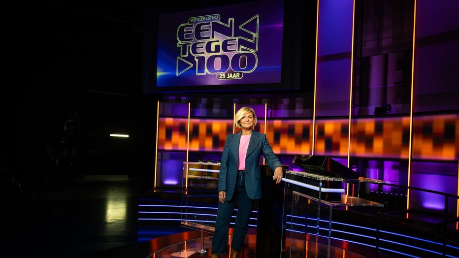 Caroline Tensen voor Postcode Loterij Eén tegen 100