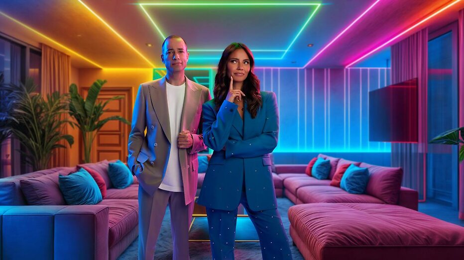 Monica Geuze en Valerio Zeno voor Power Couple