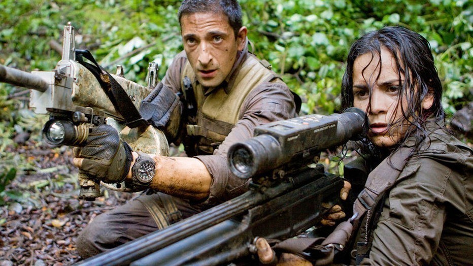 Adrien Brody tegen de aliens Adrien Brody tegen de aliens