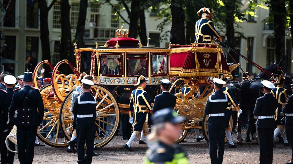 De Glazen koets tijdens Prinsjesdag