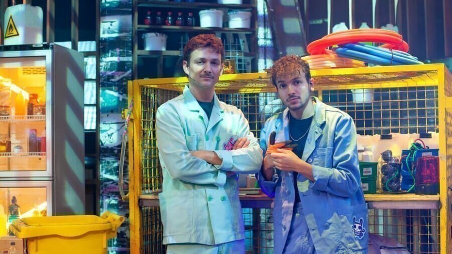 Jurre Geluk en Sahil Amar Aïssa voor Proefkonijnen