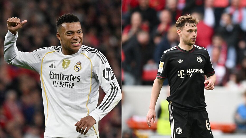 Kylian Mbappé en Joshua Kimmich