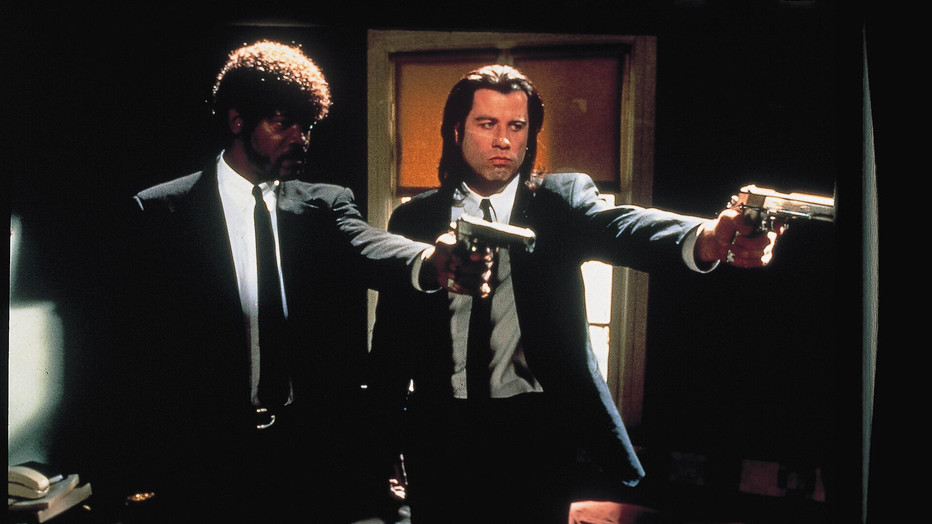 Samuel L. Jackson en John Travolta in Pulp Fiction