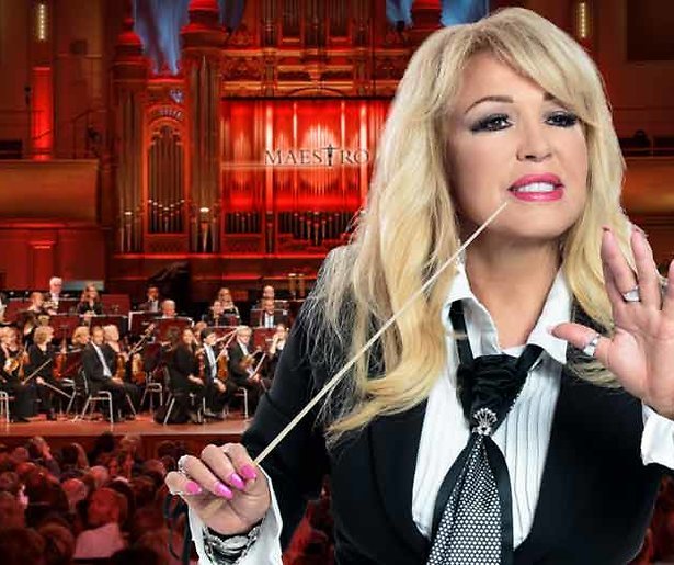 Patricia Paay ‘met de kont naar achteren’ in Maestro