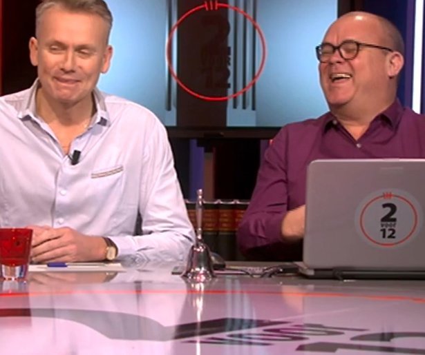 Paul de Leeuw en man in 2 voor 12 jubileum