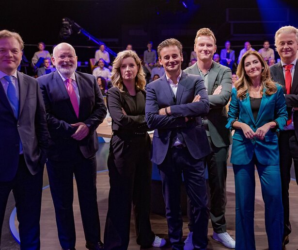 De TV van gisteren: Het Debat van Nederland is met ruim 1,4 miljoen kijkers het best bekeken verkiezingsdebat tot nu toe