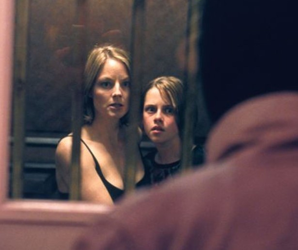 Jodie Foster en Kristen Stewart in de val in Panic Room