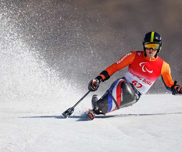 Niels de Langen op jacht naar eremetaal op de Paralympische Winterspelen