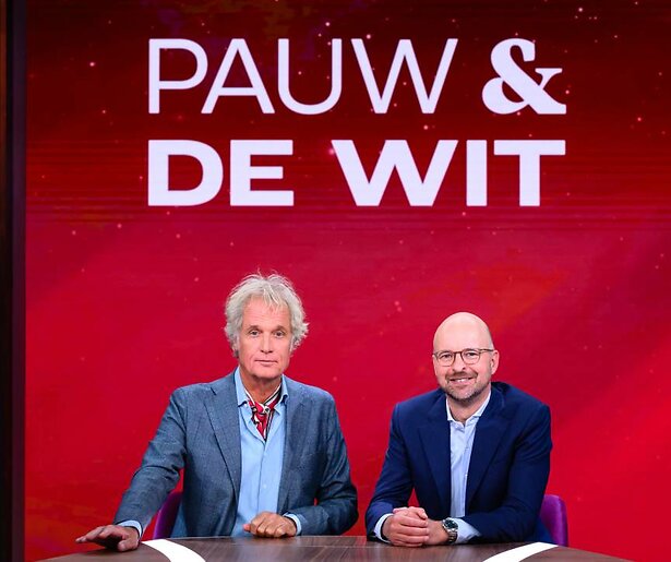 Niet één maar twee presentatoren voor Pauw & De Wit