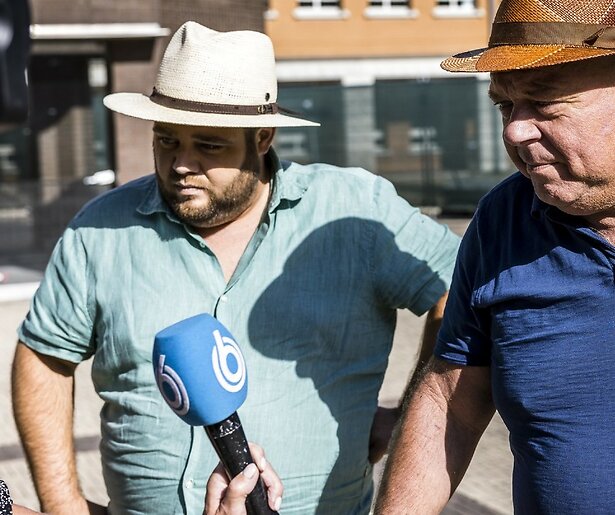 Peter Gillis en zoon Mark staan vandaag oog in oog met overvaller