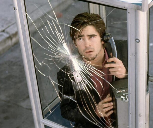 Colin Farrell heeft wel een heel lang telefoongesprek in Phone Booth