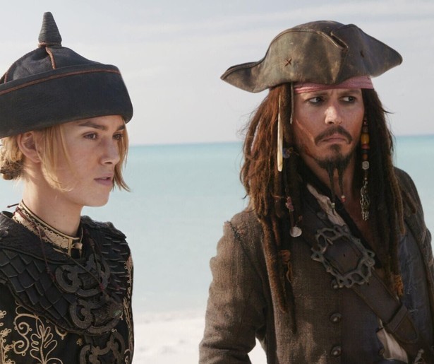 Johnny Depp, Keira Knightley en Orlando Bloom in epische strijd in Pirates of the Caribbean: At World's End