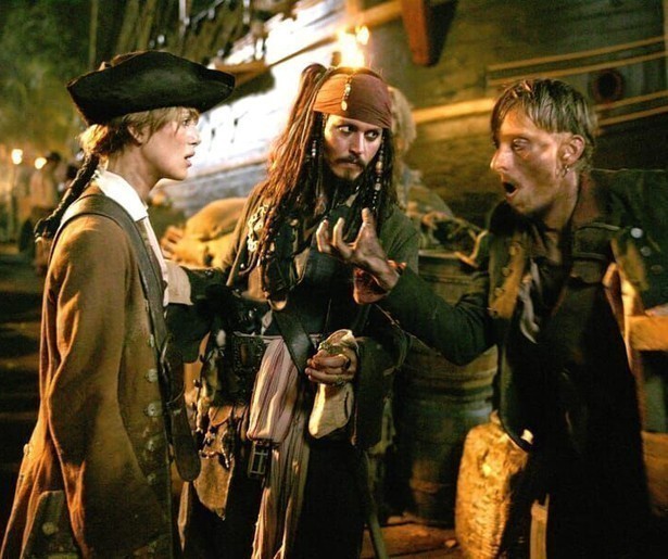 Johnny Depp keert terug als Jack Sparrow in Pirates of the Caribbean: Dead Man's Chest