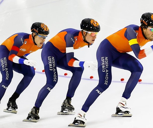 Knokken voor plek in ploegenachtervolging