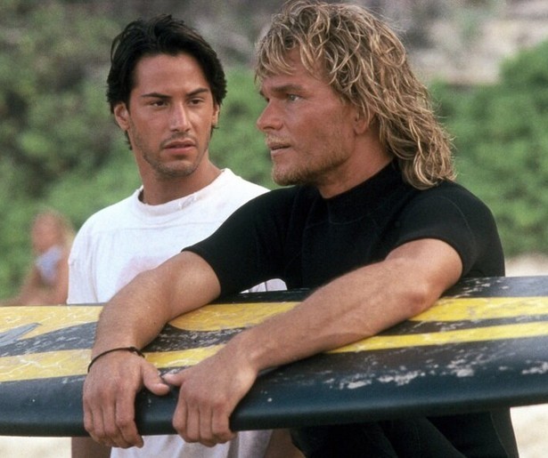 Keanu Reeves infiltreert in een surfgroep in stoere actiefilm Point Break