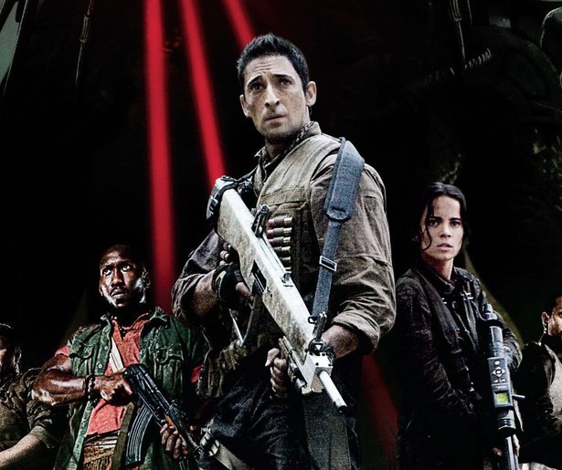 Adrien Brody wil niet vermoord worden door een stel aliens in Predators