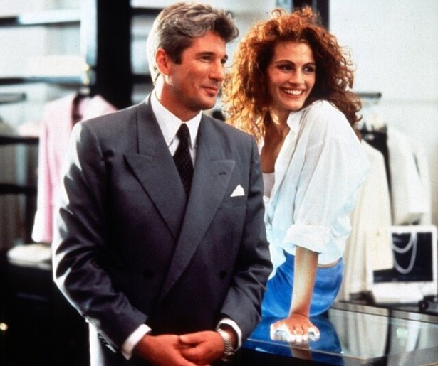 Richard Gere huurt Julia Roberts