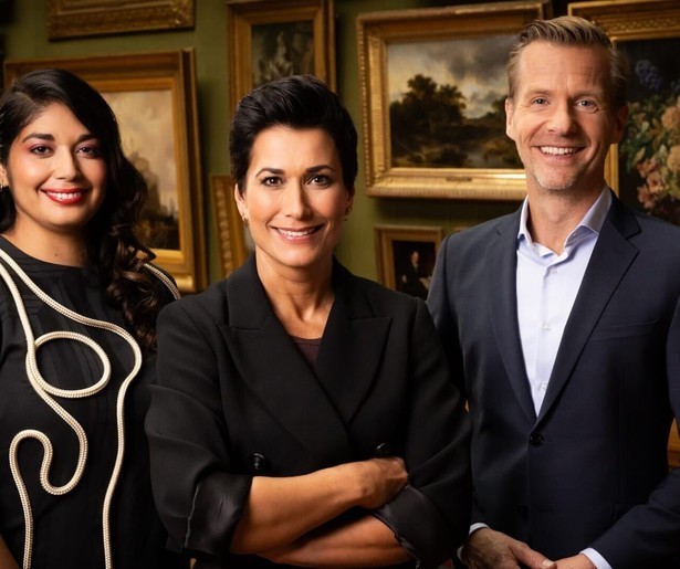 Robert ten Brink is gastjurylid tijdens de halve finale van Project Rembrandt