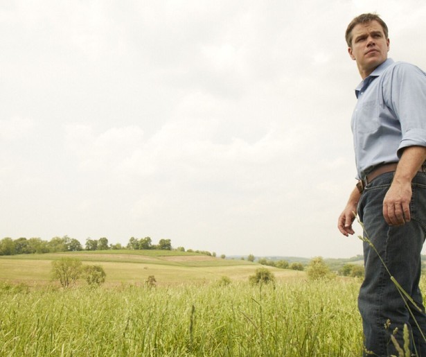 Matt Damon heeft vlotte praatjes in Promised Land