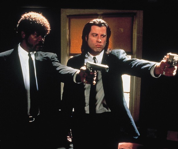 Samuel L. Jackson en John Travolta stralen in Tarantino's meesterwerk Pulp Fiction