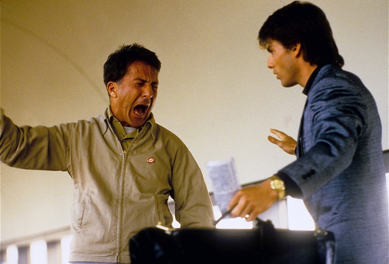 Tom Cruise ontvoert Dustin Hoffman Tom Cruise ontvoert Dustin Hoffman