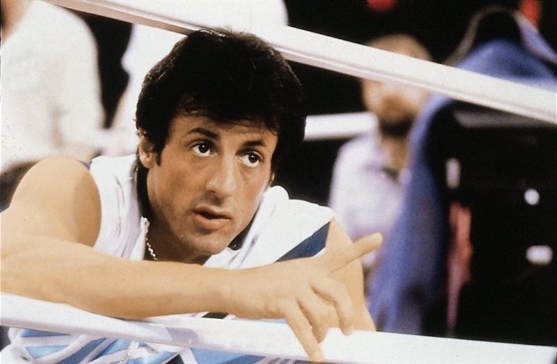 Dolph Lundgren beukt Sylvester Stallone in elkaar Dolph Lundgren beukt Sylvester Stallone in elkaar