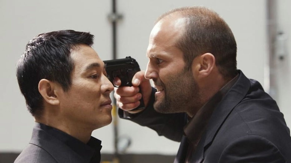 Jason Statham jaagt op Jet Li Jason Statham jaagt op Jet Li
