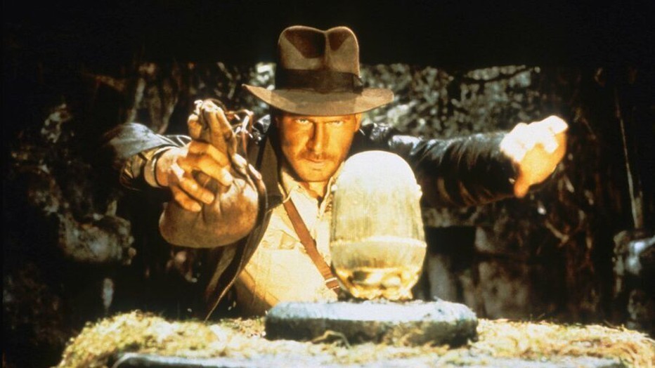Harrison Ford als Indiana Jones in Raiders of the Lost Ark