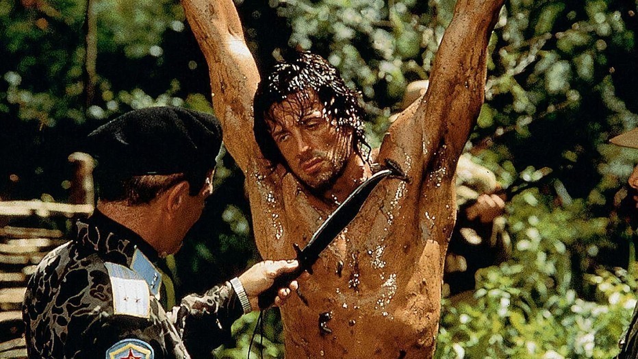 Sylvester Stallone in Rambo: First Blood Part II Sylvester Stallone in Rambo: First Blood Part II