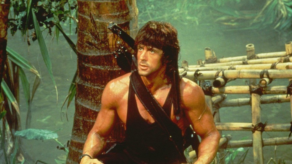 Sylvester Stallone in Rambo: First Blood Part II Sylvester Stallone in Rambo: First Blood Part II