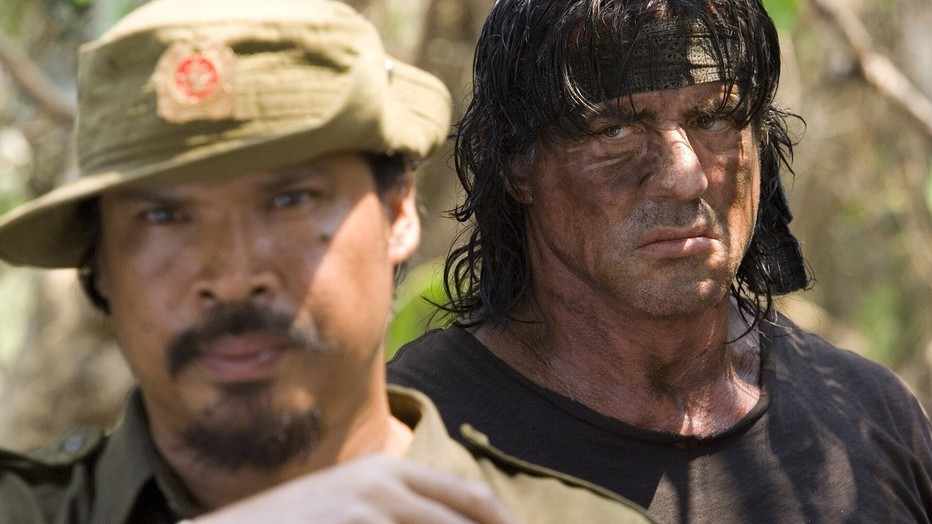 Sylvester Stallone in Rambo IV Sylvester Stallone in Rambo IV
