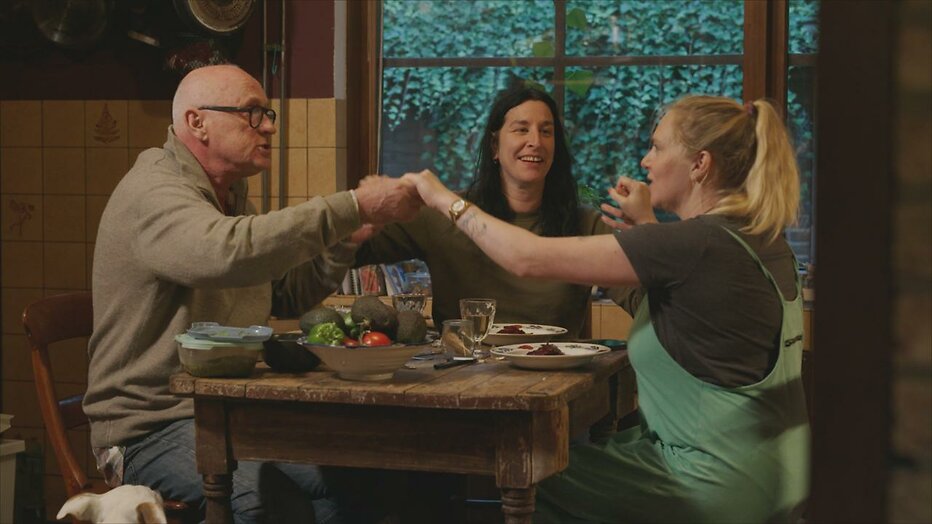 Jelka van Houten en Arjan Ederveen bezoeken Boerderij Van Dorst