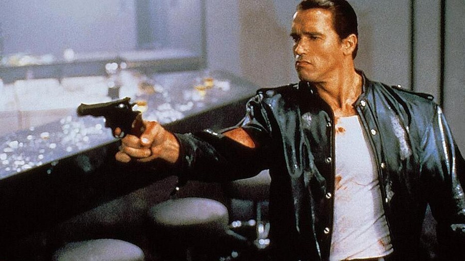 Arnold Schwarzenegger in Raw Deal Arnold Schwarzenegger in Raw Deal