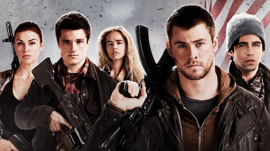 Chris Hemsworth, Josh Hutcherson en overige acteurs Red Dawn